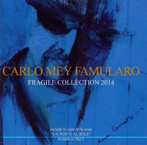 CD cover: abstract blue painting of a face with gold lettering.