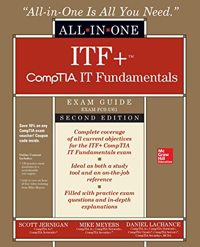 ITF+ CompTIA IT Fundamentals Exam Guide, Second Edition book cover.