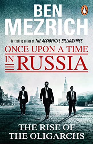 Book cover: "Once Upon a Time in Russia" with men and St. Basil’s Cathedral.