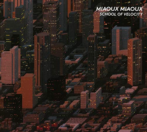 CD cover: Isometric illustration of a dense, illuminated cityscape.