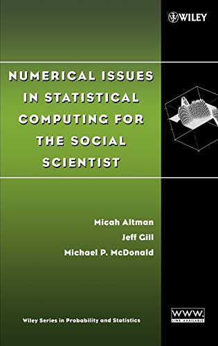Book cover: "Numerical Issues in Statistical Computing," green and black design.