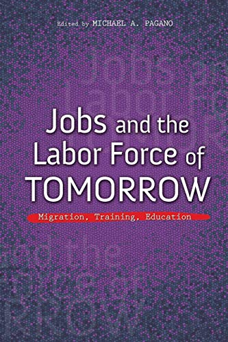 Book cover: "Jobs and the Labor Force of Tomorrow: Migration" with purple texture.