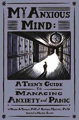 Book cover with a lone figure in a long hallway of lockers.