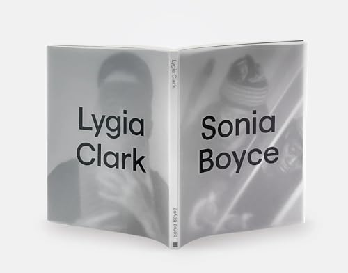 Book cover with grayscale portraits of two women, Lygia Clark and Sonia Boyce.