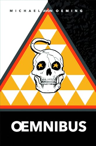 Book cover: skull within a yellow and black triangular design.