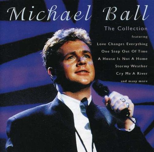 Michael Ball album cover featuring a portrait of him holding a microphone.