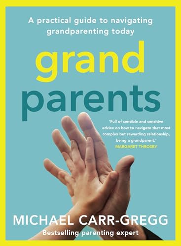 Book cover, “Grandparents,” with overlapping adult and child hands.