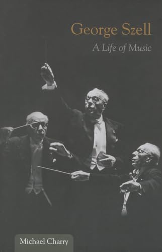 Book cover: George Szell, a conductor, in black and white.