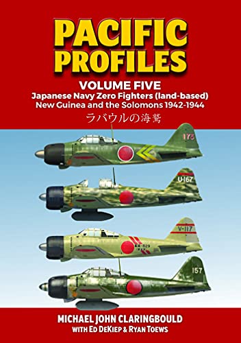 Book cover: Japanese Zero fighters over a blue sky, 1942-1944.