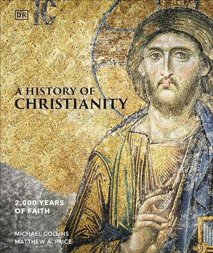 Book cover featuring a gold mosaic portrait of Jesus against a textured background.