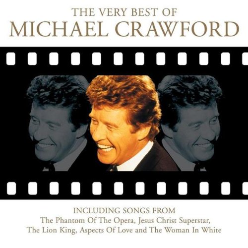 CD cover featuring Michael Crawford’s portrait with a filmstrip border.