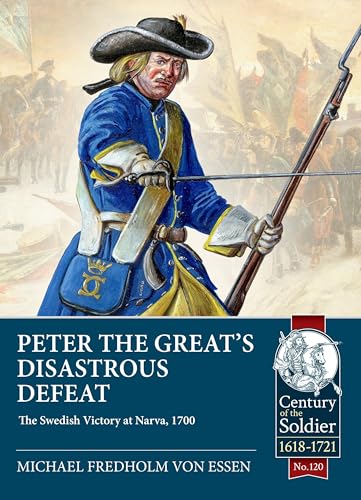 Book cover featuring a Swedish soldier in a blue uniform holding a musket.
