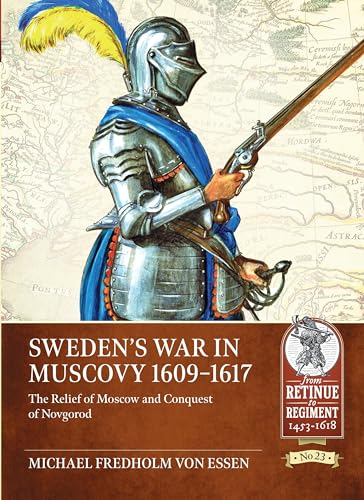 Book cover featuring a 17th-century armored soldier holding a musket against a map background.