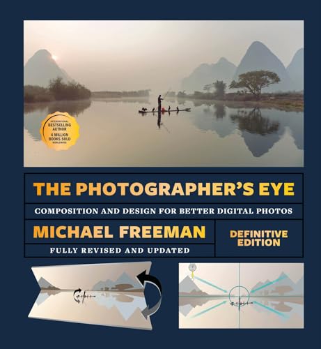 Book cover: "The Photographer's Eye" with landscape photo and diagrams.