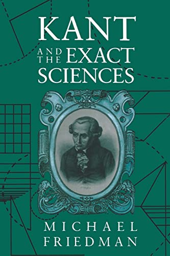 Book cover: "Kant and the Exact Sciences" with portrait and geometric designs.