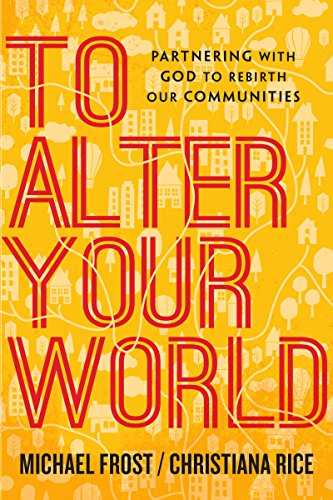 Book cover: "To Alter Your World" with illustrated houses and text.