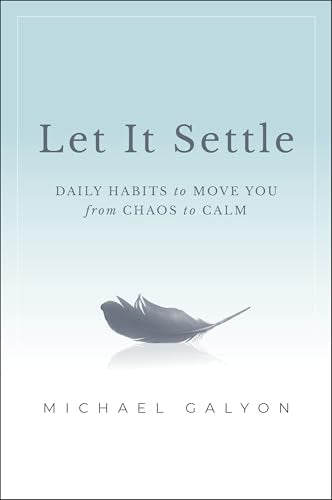 Book cover with title "Let It Settle" and a feather image.