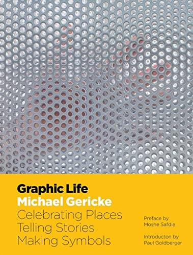 Book cover with a perforated metal background and yellow title text.