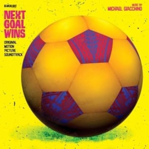 Vinyl album cover featuring a soccer ball on a bright yellow background.