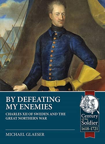 Book cover featuring a portrait of Charles XII of Sweden, naval scene.