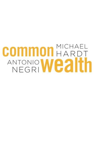 Book cover with the title "Commonwealth" and author names in orange text.