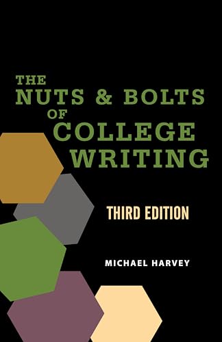 College writing guide book with blue cover, title and barcode visible.