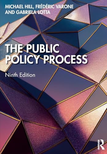 Book cover: "The Public Policy Process," ninth edition, abstract geometric design.