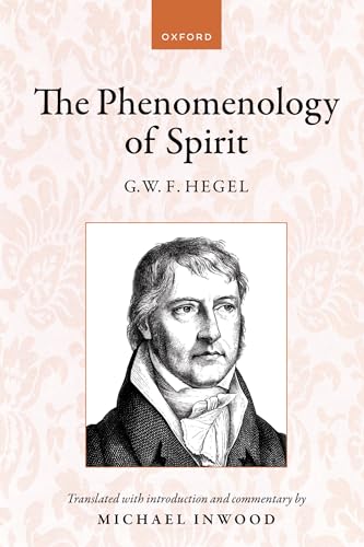 Book cover featuring a portrait of philosopher G.W.F. Hegel.