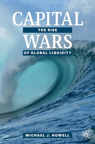Book cover: “Capital Wars” with a wave image and author’s name.