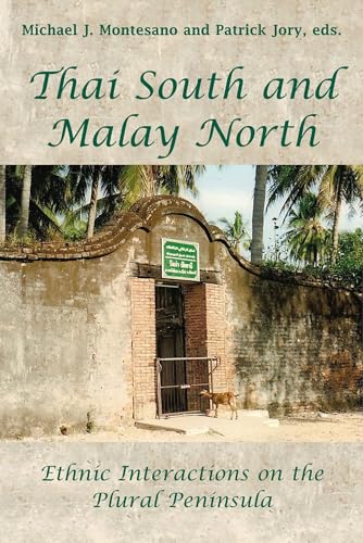 Book cover with a weathered building and palm trees, titled “Thai South and Malay North.”