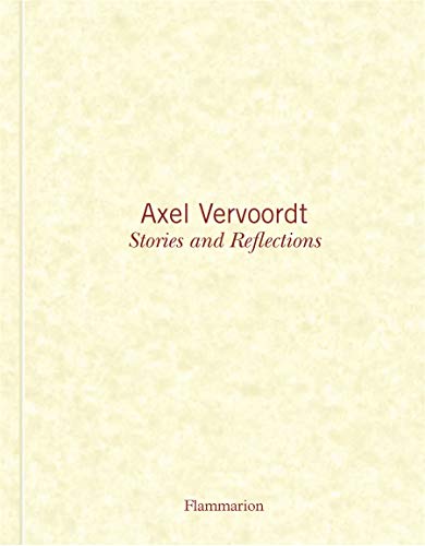 Book cover: "Axel Vervoordt: Stories and Reflections" with beige texture.