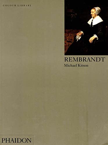 Book cover for “Rembrandt” by Michael Kitson, featuring a portrait.
