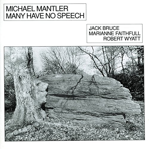 CD cover: black and white landscape with a large rock and tree.