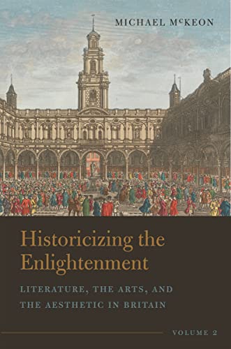 Book cover: “Historicizing the Enlightenment” with a baroque cityscape illustration.