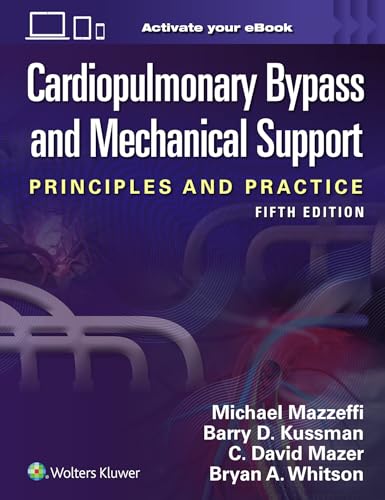 Book cover for "Cardiopulmonary Bypass and Mechanical Support," fifth edition.