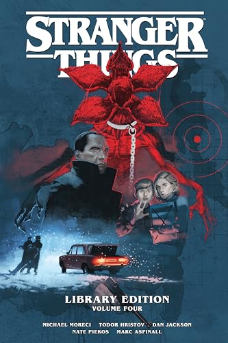Stranger Things graphic novel volume four cover with Demogorgon and characters.