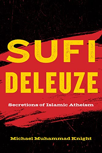 Book cover: "Sufi Deleuze" with red and yellow text on a dark background.
