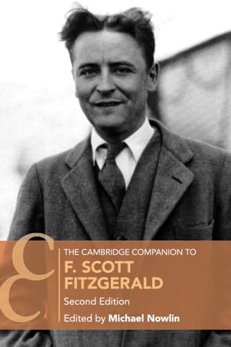 Book cover featuring a portrait of F. Scott Fitzgerald and title text.