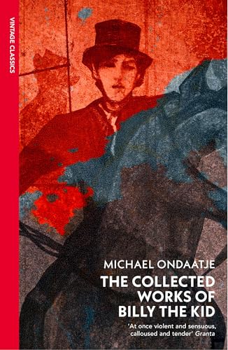 Book cover: portrait of a man in a hat with red and blue brushstrokes.