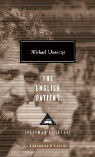 Book cover: "The English Patient" by Michael Ondaatje, featuring a man’s face.