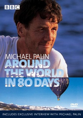 DVD cover featuring Michael Palin and a hot air balloon.