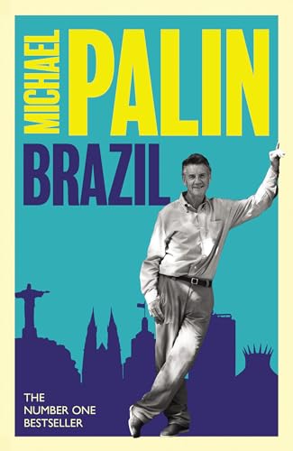 Book cover: "Brazil" by Michael Palin, featuring a portrait and skyline.