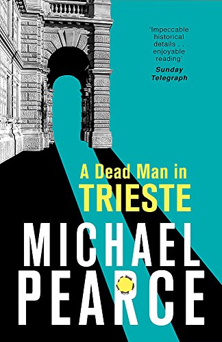Book cover featuring a black and white architectural archway against a bright teal background.