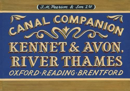 Book cover for Pearson's Canal Companion featuring Kennet and Avon and River Thames text.