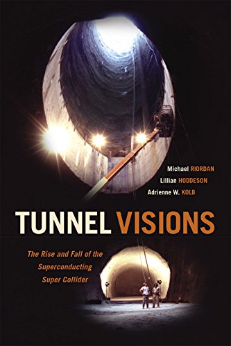 Book cover: large tunnel interior, text “Tunnel Visions”, smaller tunnel scene.