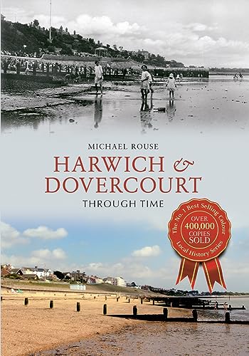 Book cover: historical photos of Harwich & Dovercourt seaside scenes.