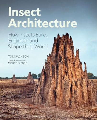 Book cover featuring large termite mounds in a grassy landscape.