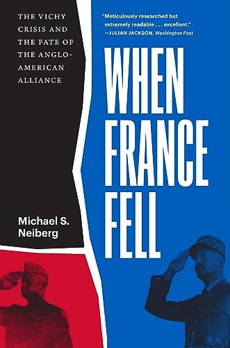 Book cover: “When France Fell” with a soldier saluting in profile.