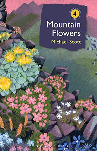 Book cover depicting colorful mountain flowers and a rocky landscape.