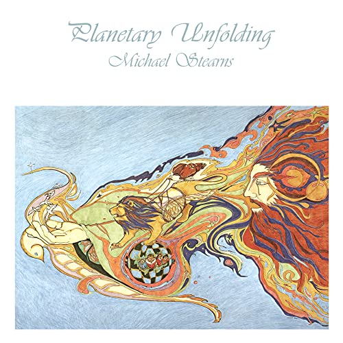 CD cover art: colorful, surreal illustration of figures and celestial forms.